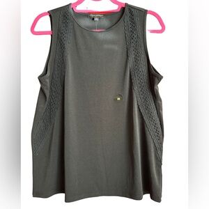 Banana Republic Factory Lace-detail Shell Top (Women’s M)